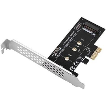 Imagem de Mzhou Cartão adaptador Key-M para PCIe - Conversor SSD M.2 NVMe - Compatível com PCs de mesa/placas-mãe - (suporta tamanhos 2280/2260/2242/2230)