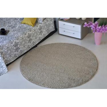 Imagem de Tapete redondo 2x2 100% antiderrapante não risca o piso pelo super mac