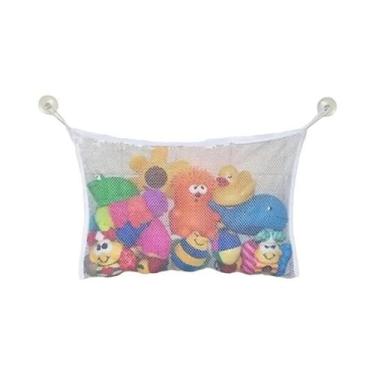 Imagem de Organizador De Brinquedos De Banho Para Bebês, Bolsa De Rede De Secage