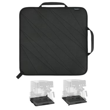 Imagem de Tapete deslizante para máquina de café expresso Ninja ES601/ES701, deslizamento suave com borracha antiderrapante com alça para pendurar, adequado para máquina de café Ninja Luxe