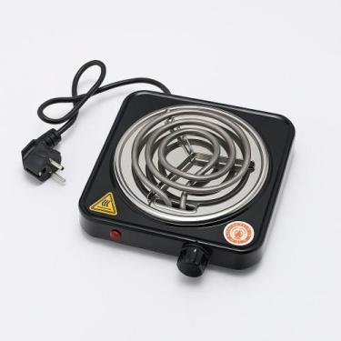 Imagem de Fogareiro Portatil Eletrico Simples 1 Boca Snel Camping Voltagem 127V 