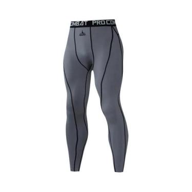 Imagem de Leggings De Compressão Para Musculação Masculina, Roupas De Treino, Ca