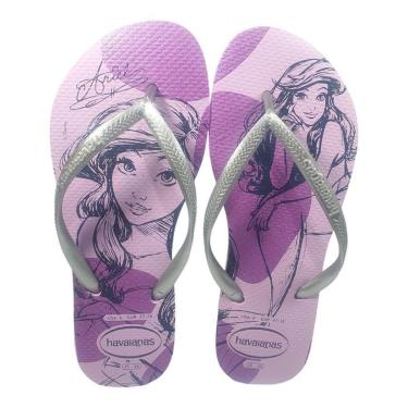 Imagem de Chinelo Feminino Havaianas Slim Princesas 4135045-Feminino