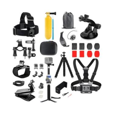 Imagem de Conjunto De Acessórios Para Montagem GoPro Hero 13 12 11 10 9 8 7 6 5 