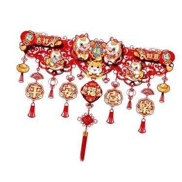Imagem de oshhni Decoração para o Ano Lunar Chinês, Ornamento para o Festival da Primavera, Placa Decorativa para Pendurar na Entrada da Sala de Jantar,