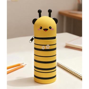 Imagem de Estojo de silicone para caneta de desenho animado fofo 22 x 6,5 x 6,5 cm