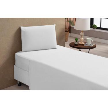 Imagem de Jogo De Lençol Solteiro 3 Peças Percal 100% Algodão - Jire Bordados, B