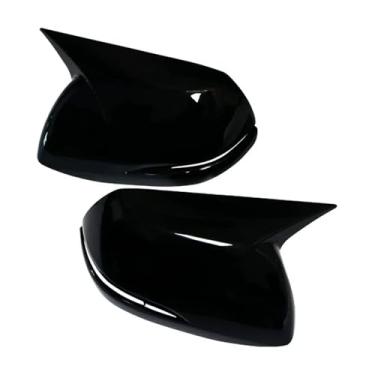 Imagem de Capa Para Espelho Retrovisor Lateral De Carro, Padrão De Fibra De Carbono/Preto Brilhante, Compatível Com Honda CRV CR-V 2017-2020(Gloss Black)