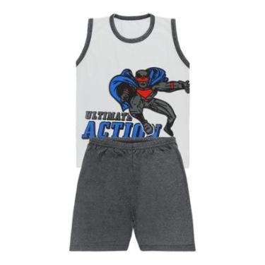 Imagem de Pijama Regata de Super Herói e Short - Big Bless-Masculino