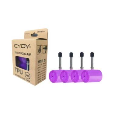 Imagem de Câmara De Ar Para Bicicleta MTB 29 26 27.5 29x1.95-2.6 Polegadas TPU V