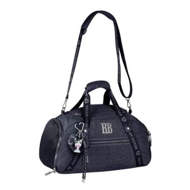 Imagem de BOLSA SACOLA MEIA VIAGEM SWEET DREAMS RB27008 Cor:Preto - Rebecca Bonb