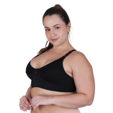 Imagem de Sutiã Plus Size Sem Bojo Reforçado 46 ao 54 -c13 CETINETE - BELLA DA S