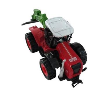 Imagem de Trator De Metal Farm Truck Fricção Com 1 Un  Miki Toy