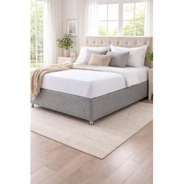 Imagem de Saia Para Cama Box Com Elástico Várias Cores e Tamanhos - Pascogran St