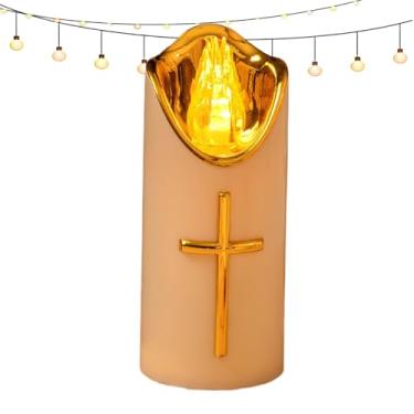 Imagem de Velas LED Sem Chama | Decoração para Feriados Luzes para Sepulturas,Luminárias Elétricas Sem Chama para Memórias,para Igrejas Quarto Sala de Estar Jardim Caminho
