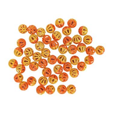 Imagem de Bola de brinquedo para animais de estimação, bola de plástico interativa para gatos com sino para gatinhos, hamsters, chinchilas, bolas de jogo coloridas duráveis ​​para gatos,