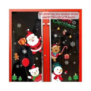 Imagem de Adesivos Decorativos De Natal 2023 Para Janelas, Decorações Para Casa,