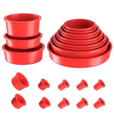 Imagem de GODIAG Kit de tampões automotivos 23 peças adequado para testes de vazamento de fumaça e várias aberturas de dutos automotivos Kit de plugues de tampa de bloco automotivo para detector de vazamento de