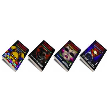 Imagem de Kit de Livros: Five Nights at Freddy's Mergulho na Escuridão, Caçador, Hora de Acordar e Chegue Mais Perto Vols. 1-4