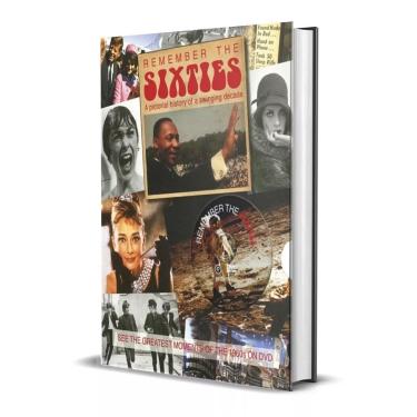 Imagem de Remember the Sixties Book &amp; DVD Parragon Importado em Inglês Capa Dura