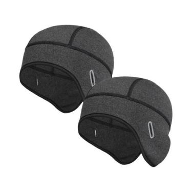 Imagem de Gorro De Ciclismo Masculino De Inverno Em Fleece, À Prova De Vento, Fo