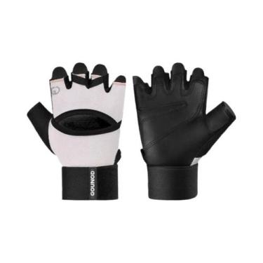 Imagem de Luvas Femininas Respiráveis antiderrapantes De Meio Dedo Para Academia