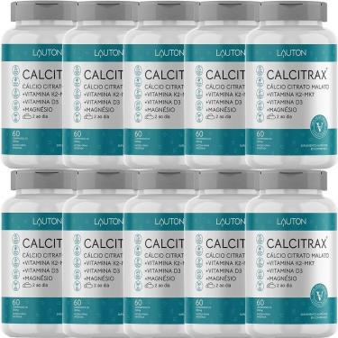 Imagem de Kit 10X Calcitrax - 60 Comprimidos - Lauton Nutrition-Masculino