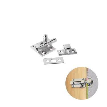 Imagem de Trinco Tarjeta Pequeno Cromado Para Portas de Janelas