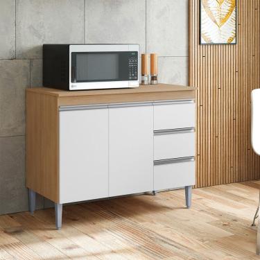 Imagem de Balcao Andreia Cozinha 100cm AJL Moveis