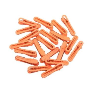 Imagem de Presilha De Cabelo Metálica Colorida E Moderna De 5cm Com Ondas Geomét