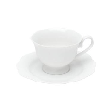 Imagem de 6 Xícaras de Chá Wolff Maldivas de Porcelana Branco 180ml