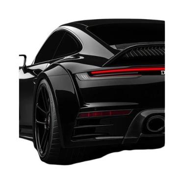 Imagem de Pôster De Arte De Carro Luxuoso Em Preto E Branco, Impressão Em Tela P