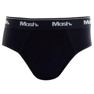 Imagem de Cueca slip mash 193.01 infantil, P, Preto