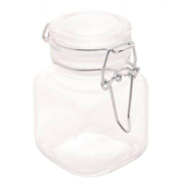 Imagem de Pote Porta Mantimento Hermético Vidro E Silicone 260 Ml Lyor