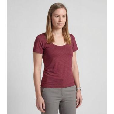 Imagem de Blusa Feminina em Malha Visco Infinita Cor Vermelho, M, Vermelho