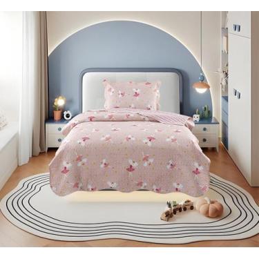 Imagem de Cobre Leito Ultra Dupla Face premium Infantil 2 peças menino/menina ac