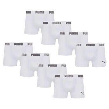 Imagem de 8 Cuecas Boxer Box Sem Costura Masculina Adulta Microfibra - Selene, P