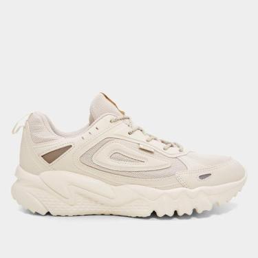 Imagem de Tênis Fila Venture Tracer Lite Feminino, Bege, Dourado, 35