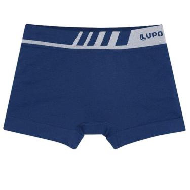 Imagem de Cueca Boxer Infantil Lupo Microfibra Sem Costura 136-001