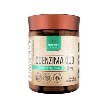 Imagem de Nutrify Coenzima Q10 100mg com Vitamina E 60 Cápsulas