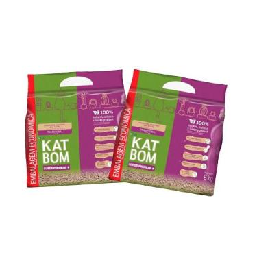 Imagem de Kit 2 Granulado Natural Katbom 6kg