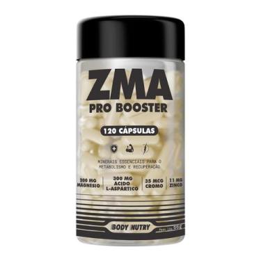 Imagem de ZMA 120 Cápsulas Zinco Magnésio Vitamina B6 Minerais Uso Diário - Body