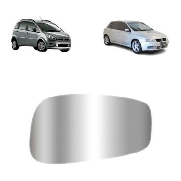Imagem de Refil lente espelho retrovisor fiat stilo 2003 a 2007 idea 2005 a 2010