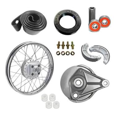 Imagem de Roda Traseira Completa Espelho Cg 125 Titan 83 A 99 Today - Tork