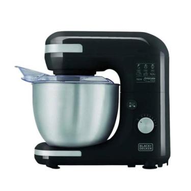 Imagem de Batedeira Planetária Black e Decker 5L Preta 127V PLAN2000P, 110V