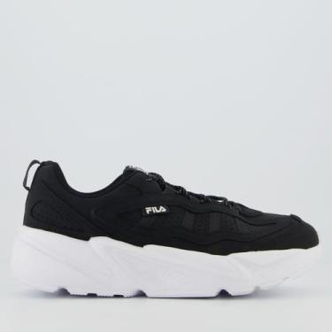 Imagem de Tenis Fila Street Fit 3 Preto e Branco, 42