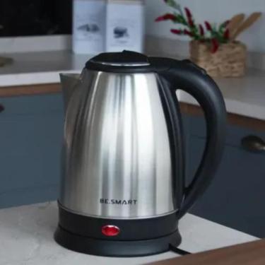 Imagem de Chaleira Elétrica Inox 1,8L 1500W - Be.Smart, Aço escovado