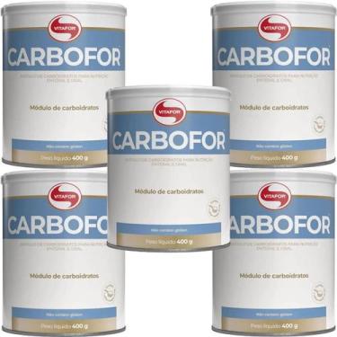 Imagem de Kit 5X Carbofor - 400g Sem Sabor - Vitafor