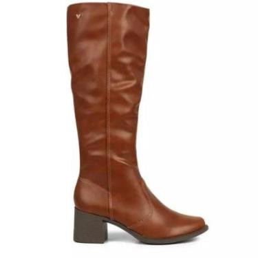 Imagem de Bota Mississipi De Cano Longo Tabaco Feminino Original J0833-Feminino