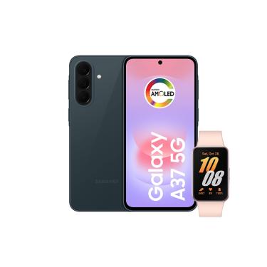 Imagem de Smartphone Samsung Galaxy A37 5G Tela 6.7" 256GB Verde + Galaxy Fit 3 Rosé